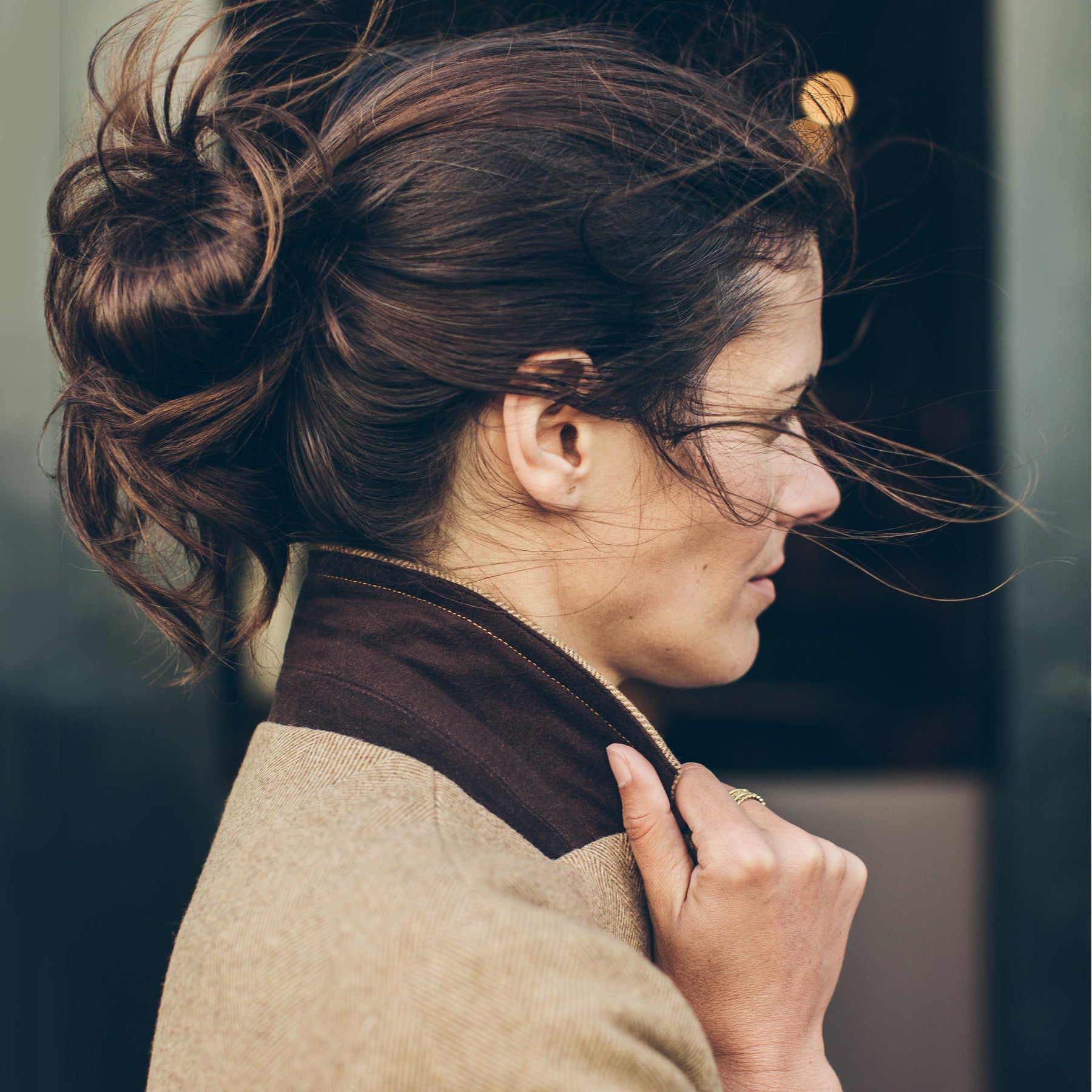 The Telegraph Blazer in Camel Italian Herringbone: Alternate Image 5, Outerwear by Taylor Stitch