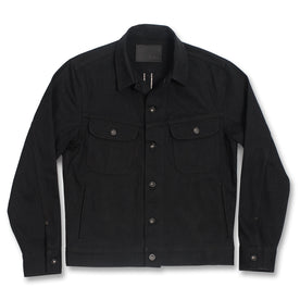 The Long Haul Jacket in Yoshiwa Mills Black Selvage - featured image