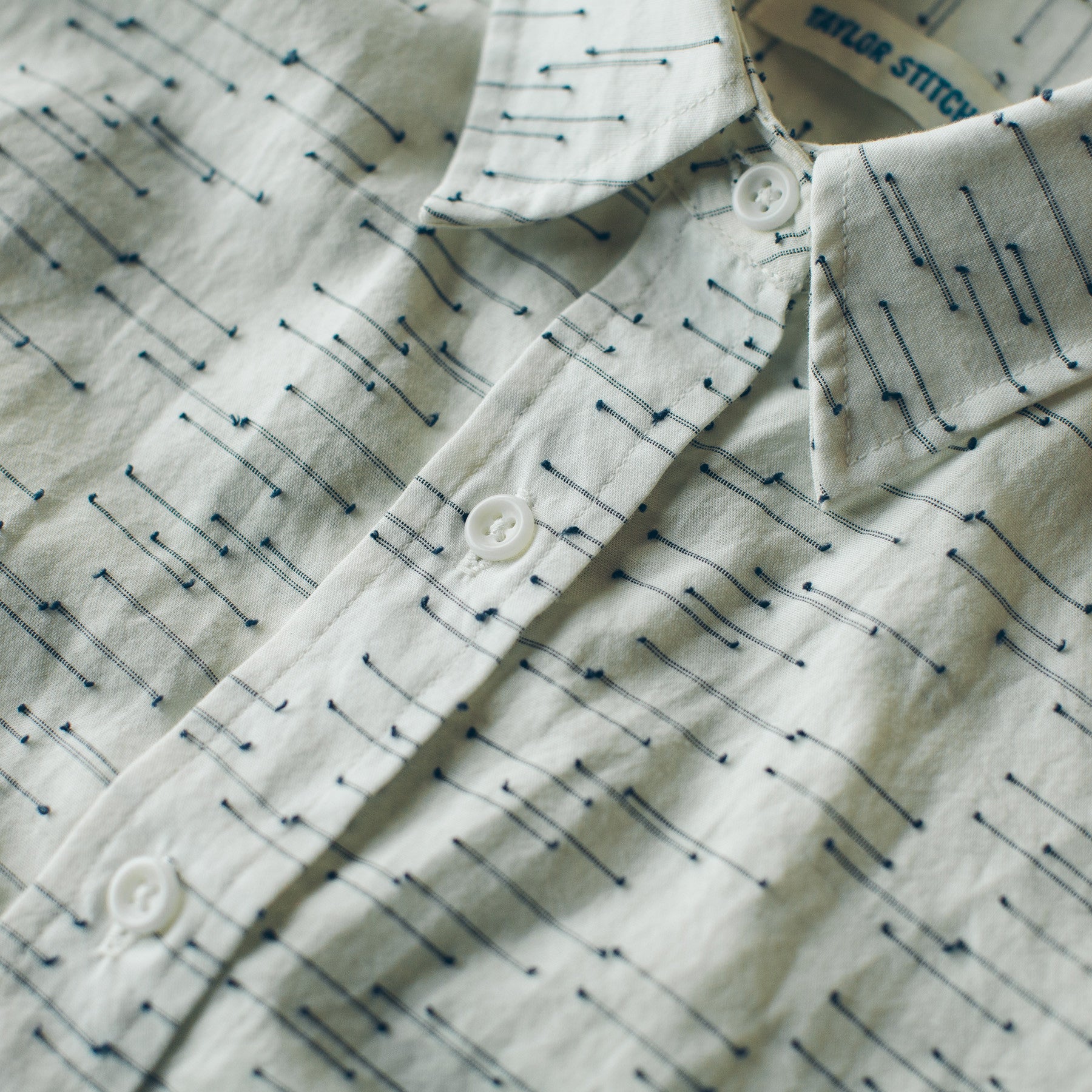 The Katherine in Natural and Indigo Jacquard: Alternate Image 4, Wovens by Taylor Stitch