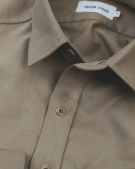 Khaki Twill Highlands Shirt: Alternate Image 6, Wovens by Taylor Stitch