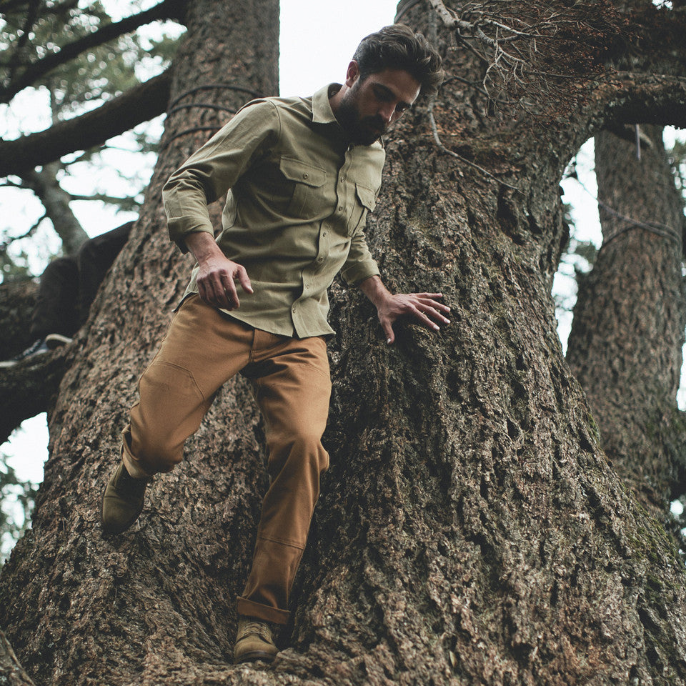 Khaki Twill Highlands Shirt: Alternate Image 4, Wovens by Taylor Stitch