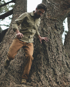 Khaki Twill Highlands Shirt: Alternate Image 4, Wovens by Taylor Stitch