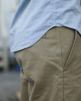 Traveler Shorts in Khaki Twill: Alternate Image 1, Shorts by Taylor Stitch