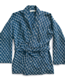The Kimono in Indigo Dyed Jacquard: Featured Image, Outerwear by Taylor Stitch
