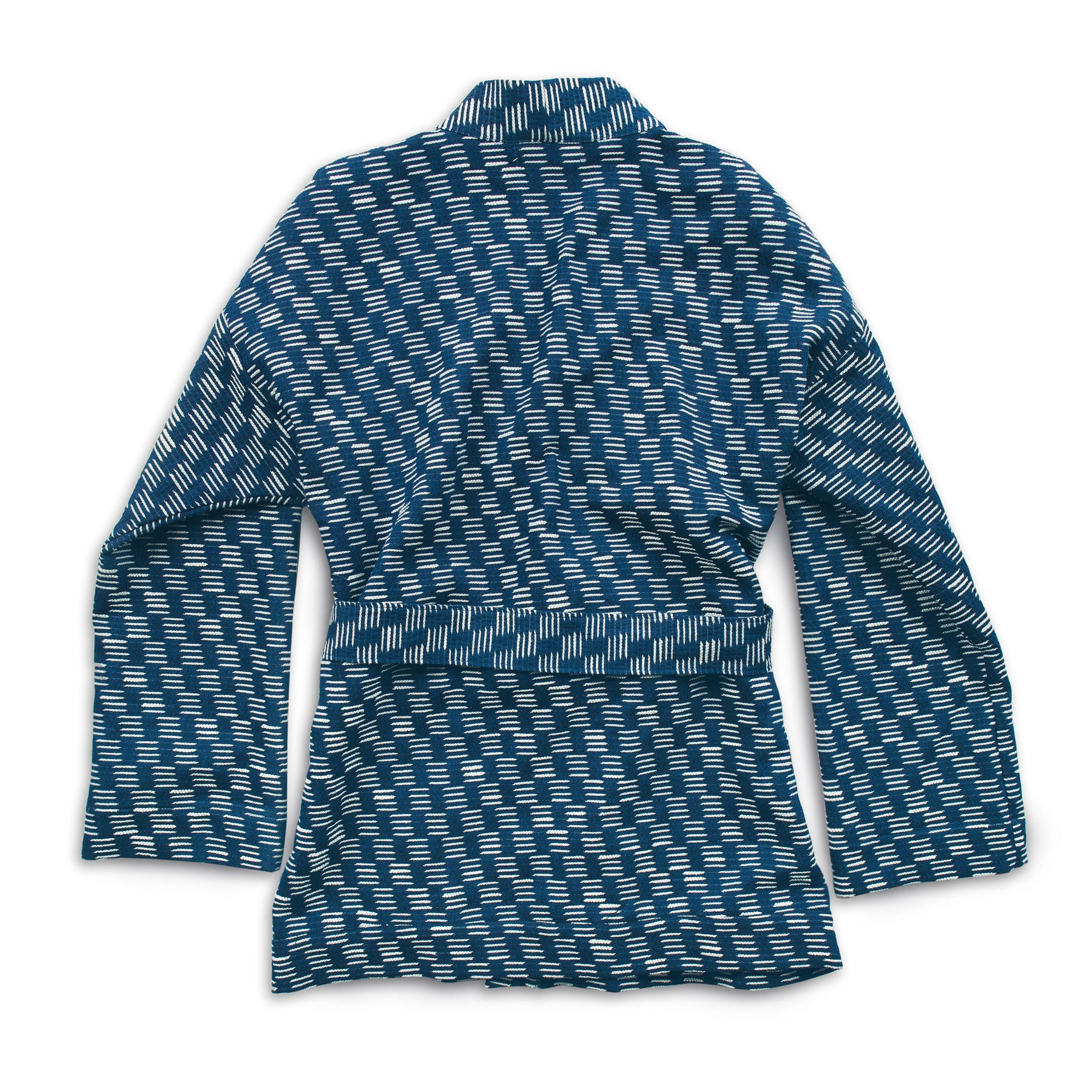 The Kimono in Indigo Dyed Jacquard: Alternate Image 1, Outerwear by Taylor Stitch