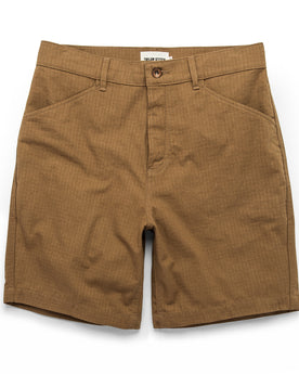 The Camp Short in British Khaki Ripstop: Featured Image, Shorts by Taylor Stitch