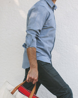 The California in Light Blue Everyday Chambray: Alternate Image 8, Wovens by Taylor Stitch