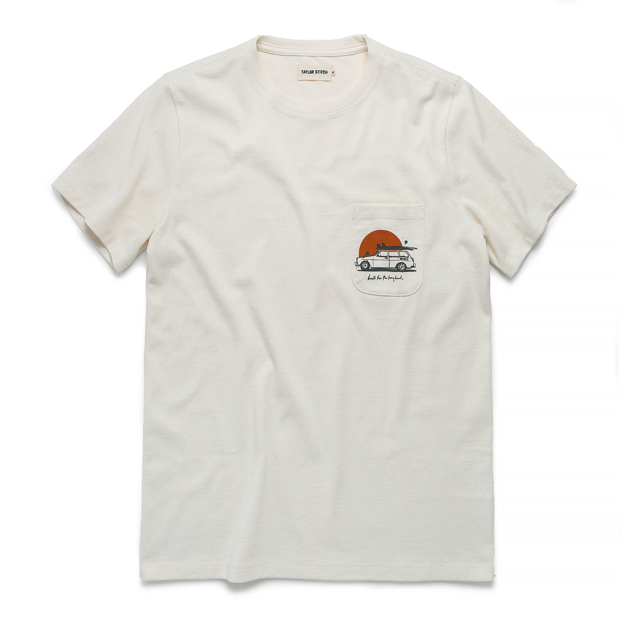 The Heavy Bag Tee in Road Tripper: Featured Image, Knits by Taylor Stitch
