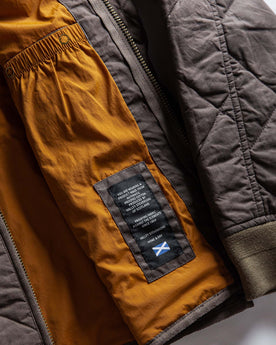 The Quilted Bomber Jacket in Espresso: Alternate Image 5, Outerwear by Taylor Stitch