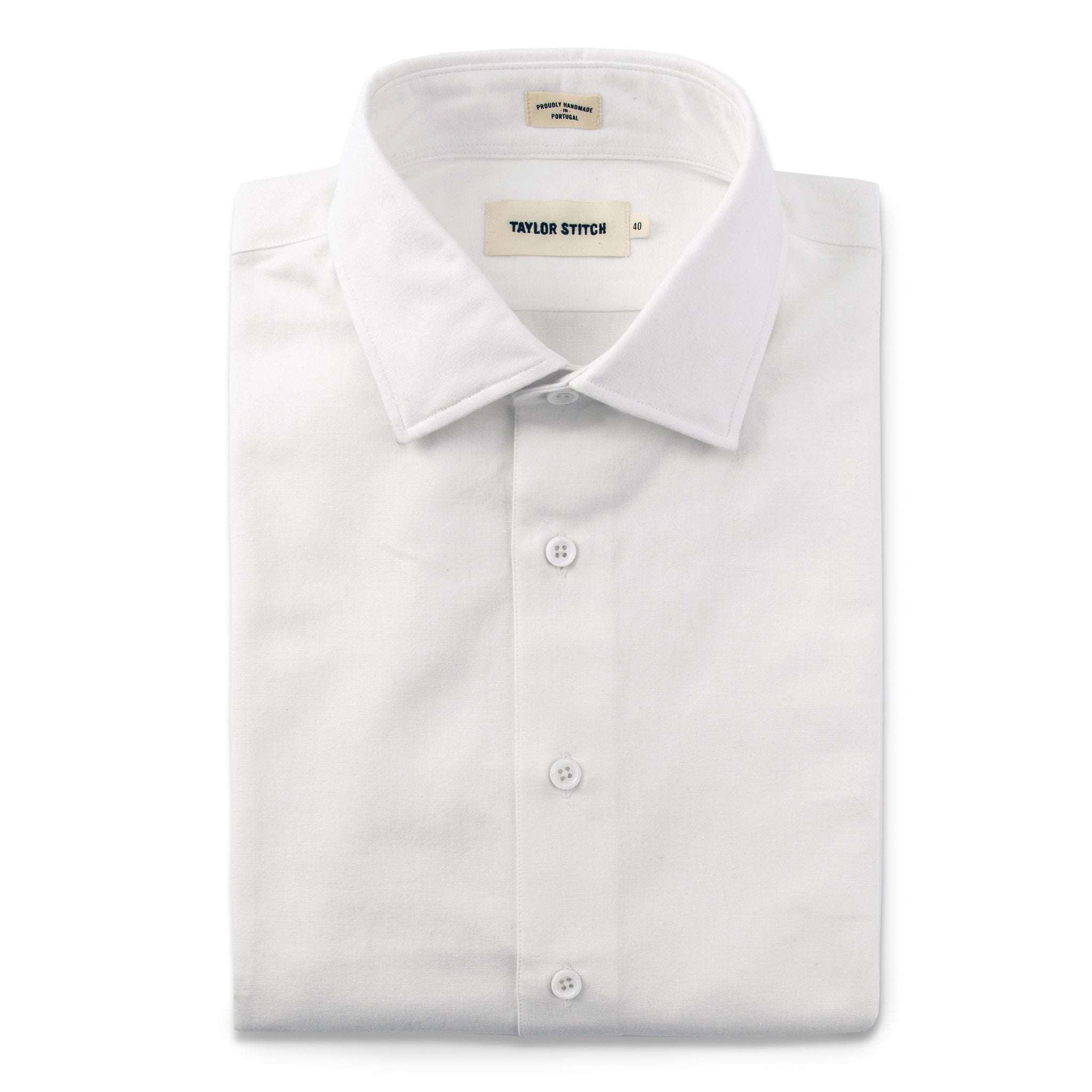 The Hyde in White Chambray: Featured Image, Wovens by Taylor Stitch