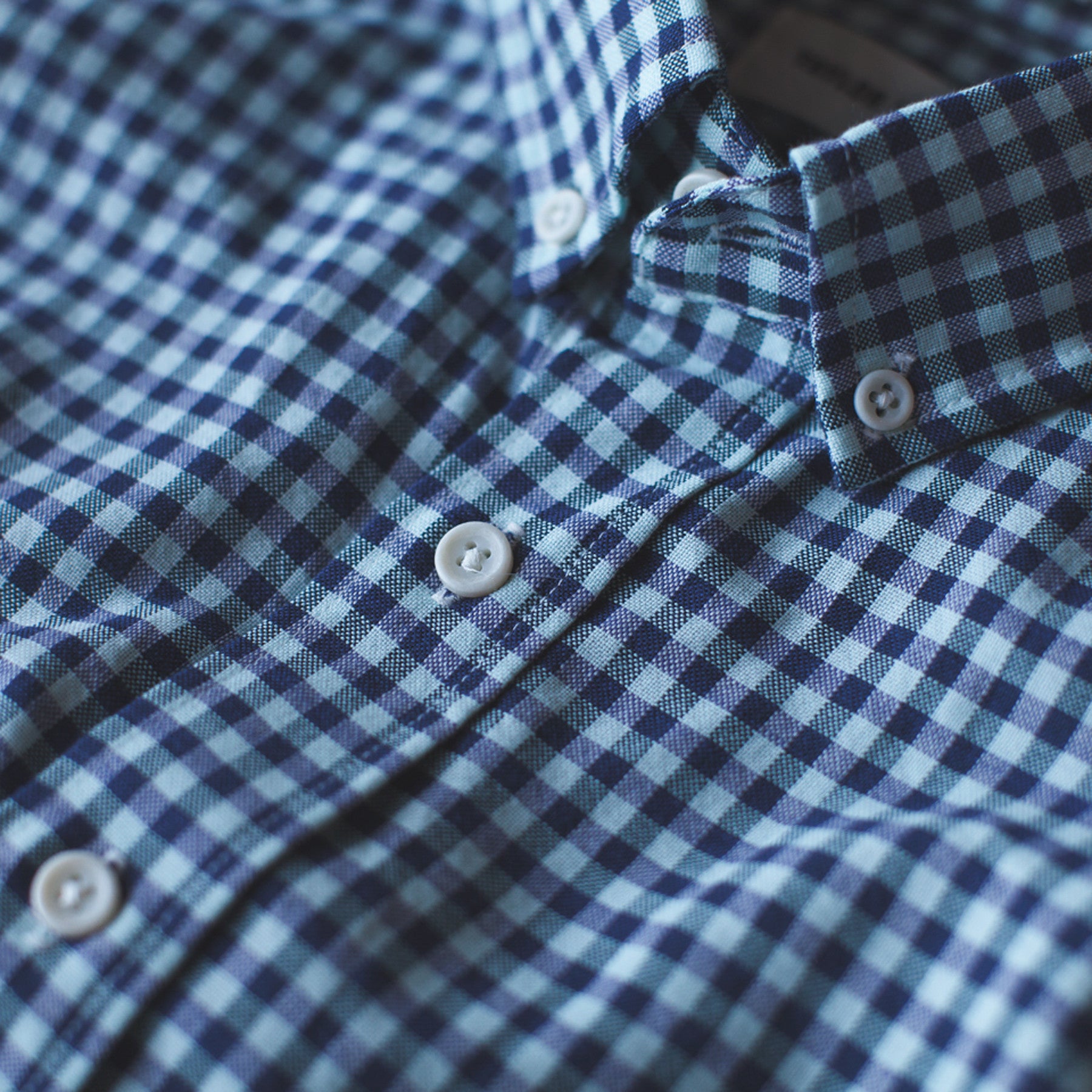 The Jack in Mint Gingham Oxford: Alternate Image 4, Wovens by Taylor Stitch