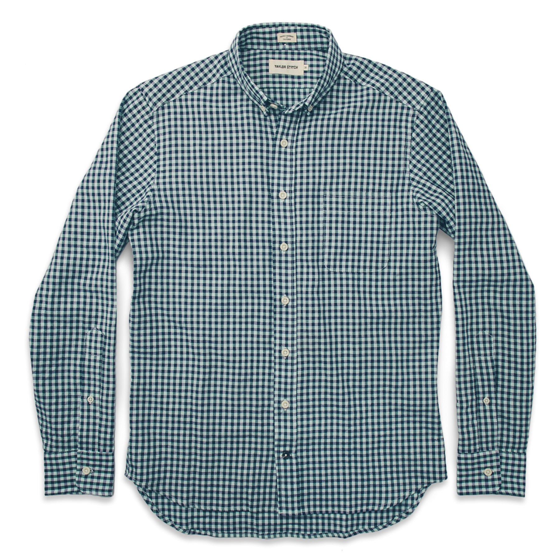 The Jack in Mint Gingham Oxford: Alternate Image 5, Wovens by Taylor Stitch