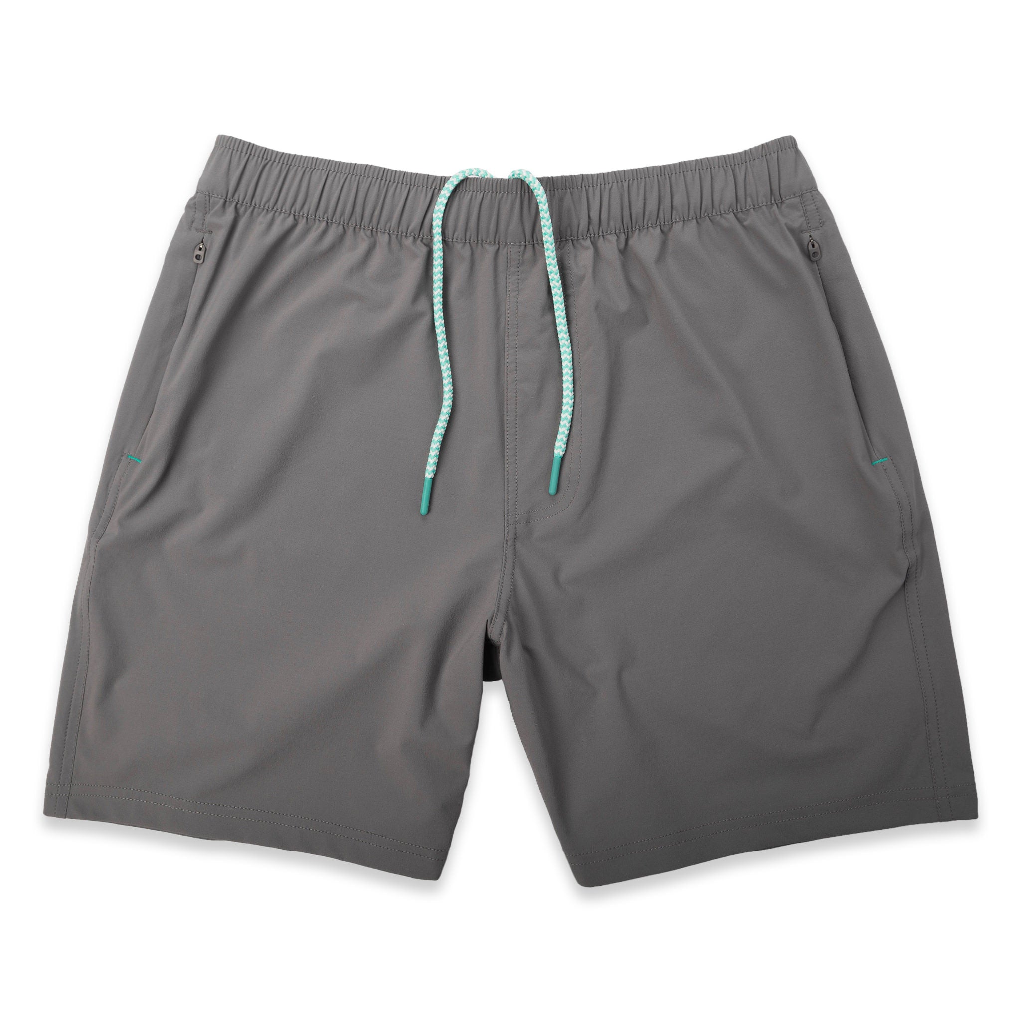 The Myles Momentum Short in Fog: Featured Image, Shorts by Taylor Stitch