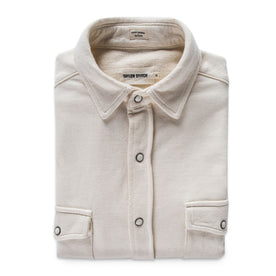 The Glacier Shirt in Natural French Terry: Featured Image