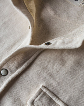 The Glacier Shirt in Natural French Terry: Alternate Image 4, Wovens by Taylor Stitch