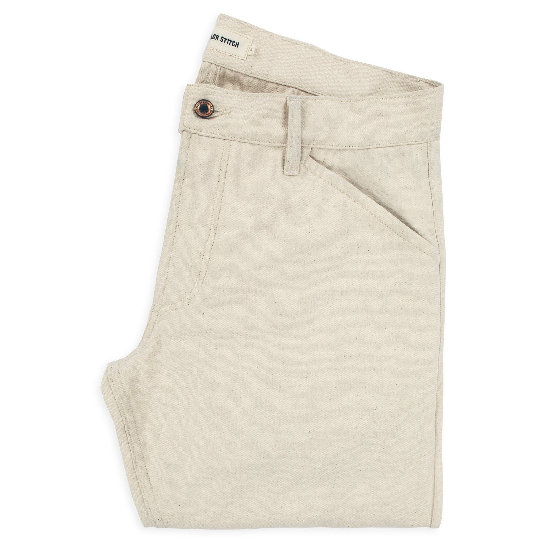 The Camp Pant in Natural Selvage Canvas: Featured Image, Pants by Taylor Stitch