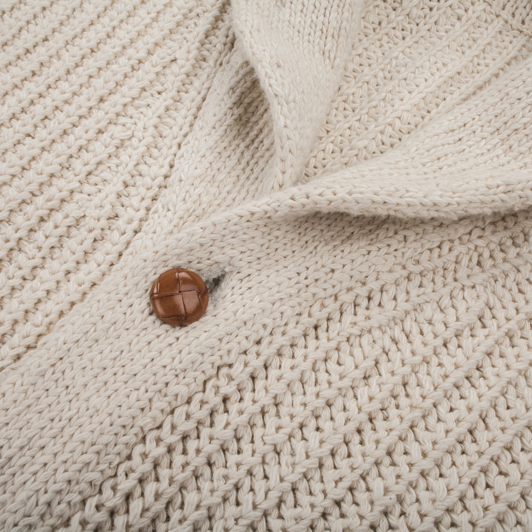 The Shawl Cardigan in Natural Cotton: Alternate Image 4, Knits by Taylor Stitch