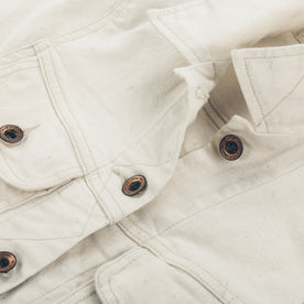 The Pacific Jacket in Natural Denim: Alternate Image 4