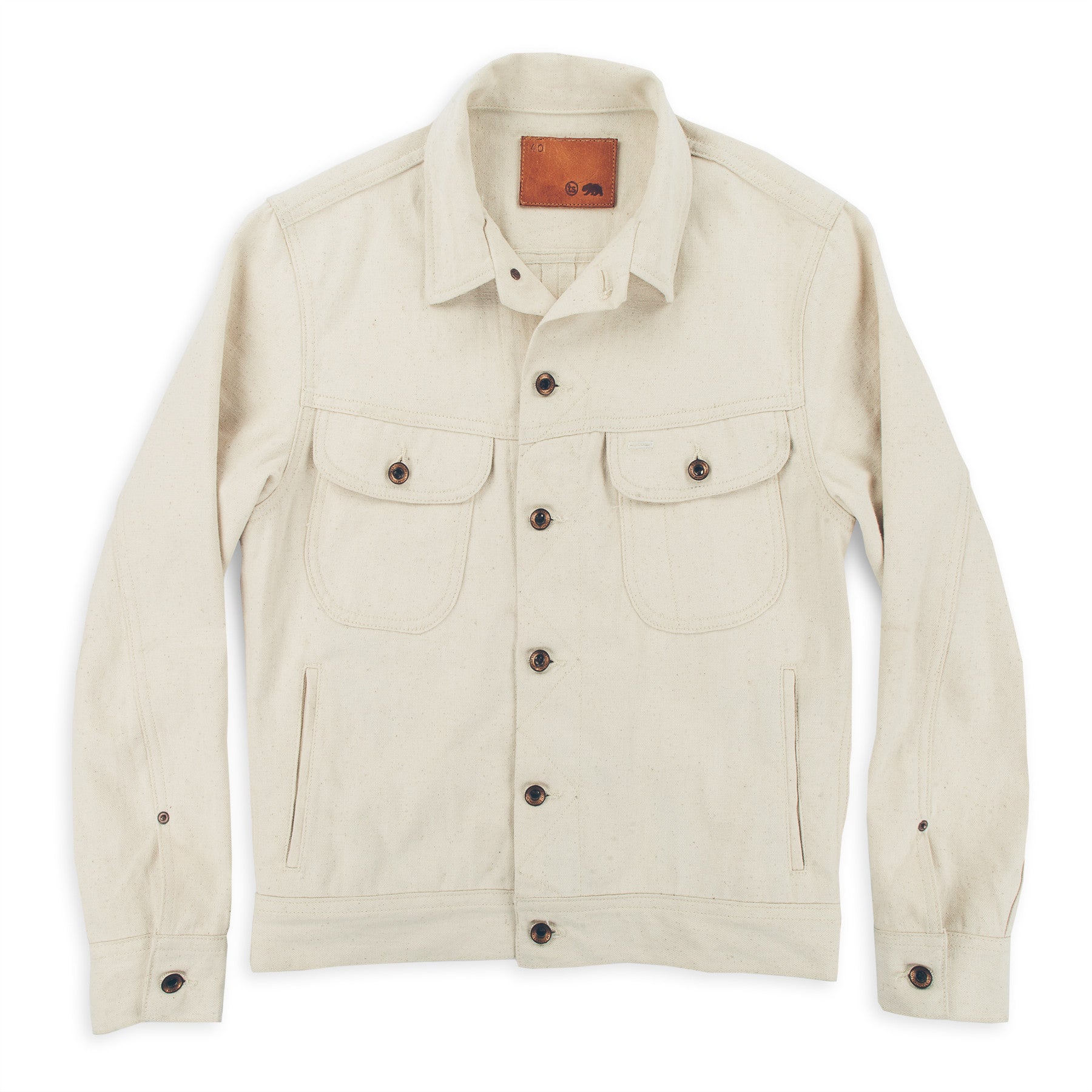 The Long Haul Jacket in Natural Selvage Canvas: Featured Image, Outerwear by Taylor Stitch