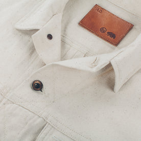 The Long Haul Jacket in Natural Selvage Canvas: Alternate Image 5