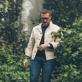 The Long Haul Jacket in Natural Selvage Canvas - featured image