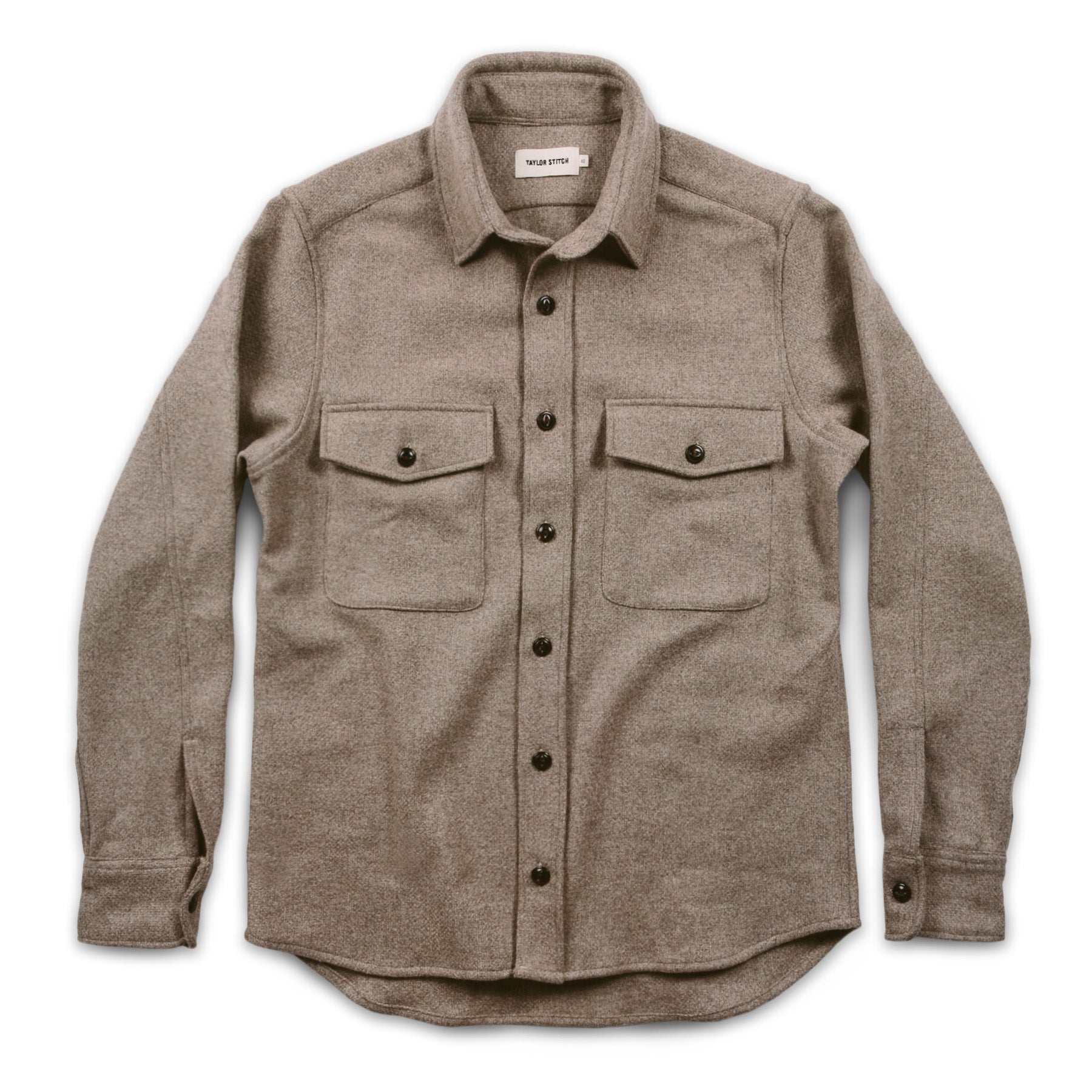 The Maritime Shirt Jacket in Natural: Alternate Image 8, Wovens by Taylor Stitch