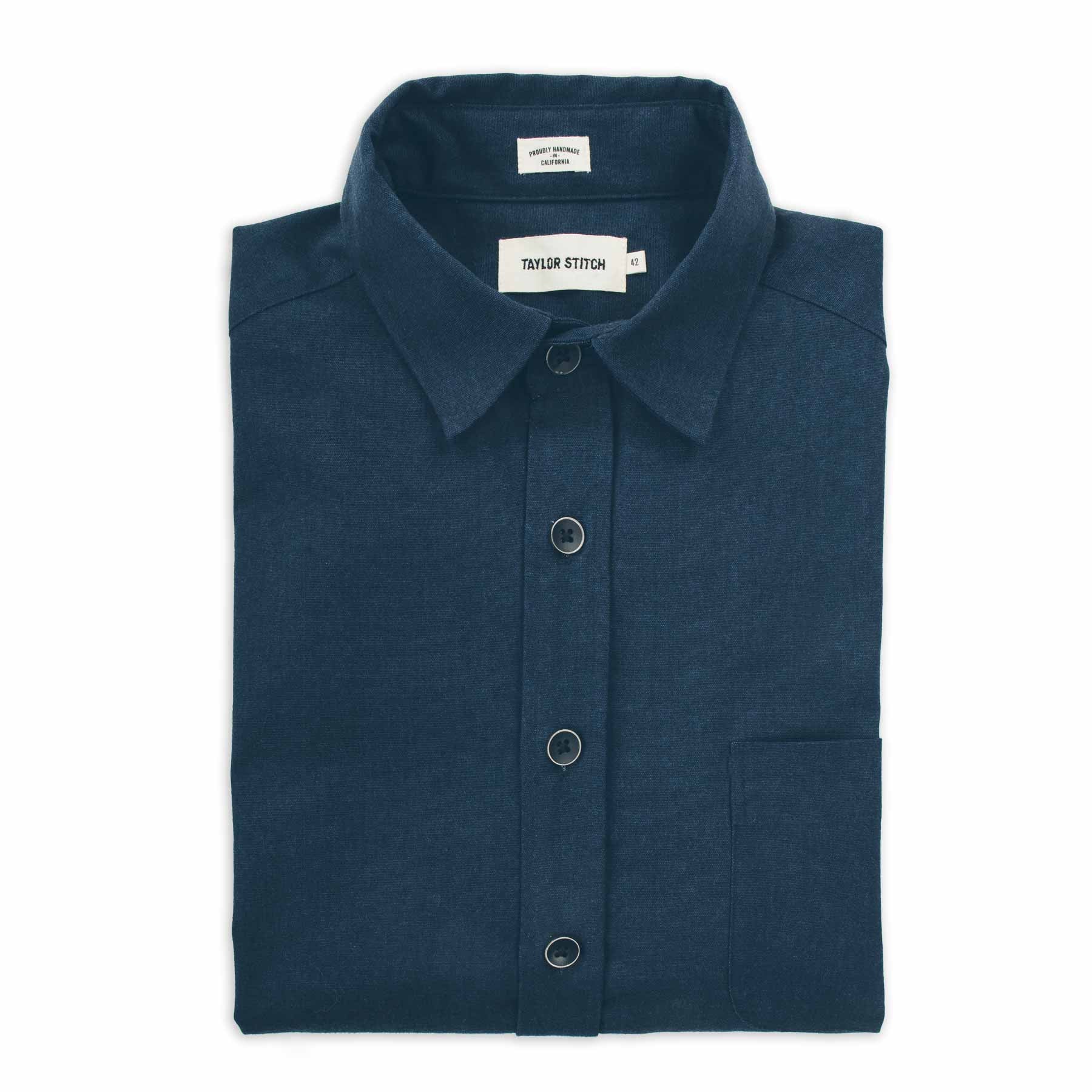 The Mechanic in Indigo: Featured Image, Wovens by Taylor Stitch