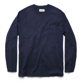 The Heavy Bag Long Sleeve in Navy: Featured Image