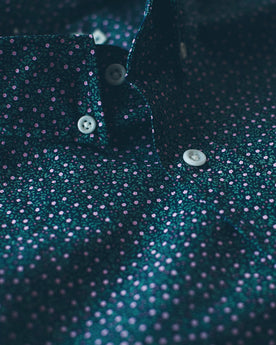 The Short Sleeve Jack in Navy Mini Floral: Alternate Image 1, Wovens by Taylor Stitch