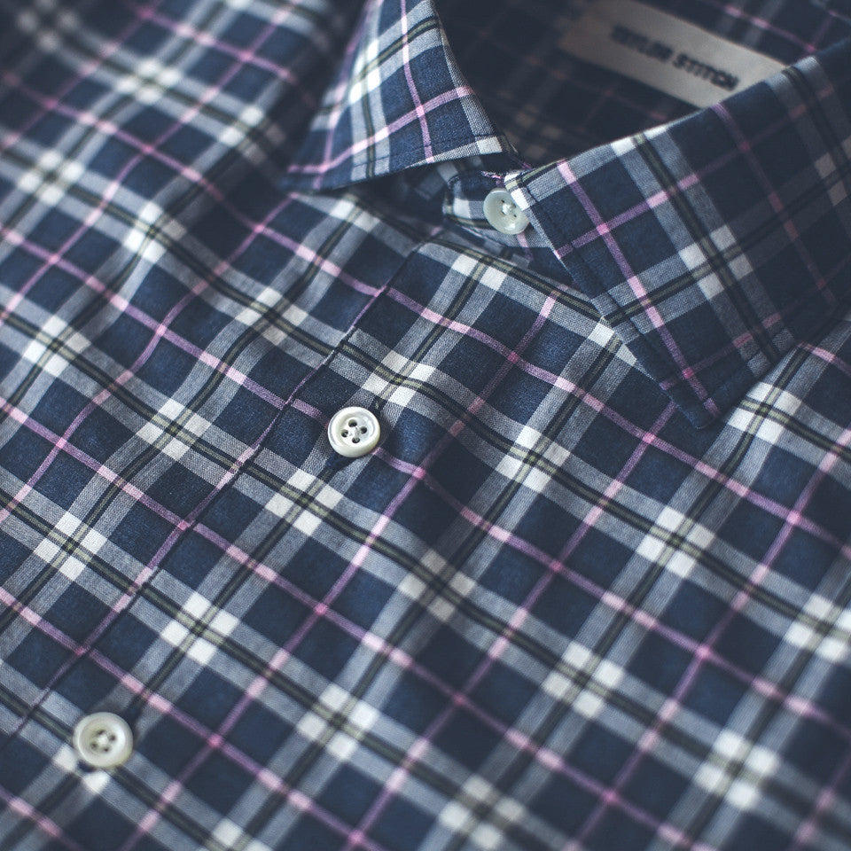 The Hyde in Navy Washed Poplin: Alternate Image 1, Wovens by Taylor Stitch