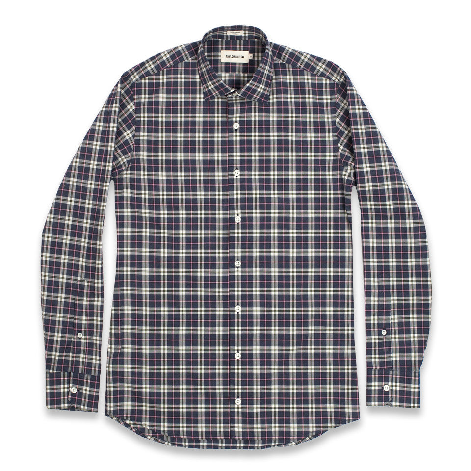 The Hyde in Navy Washed Poplin: Alternate Image 2, Wovens by Taylor Stitch