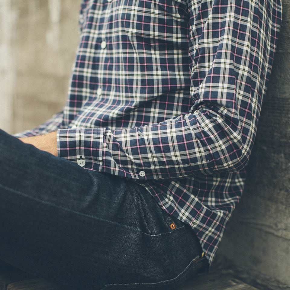 The Hyde in Navy Washed Poplin: Alternate Image 5, Wovens by Taylor Stitch