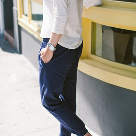 The Weekend Pant in Navy: Alternate Image 4
