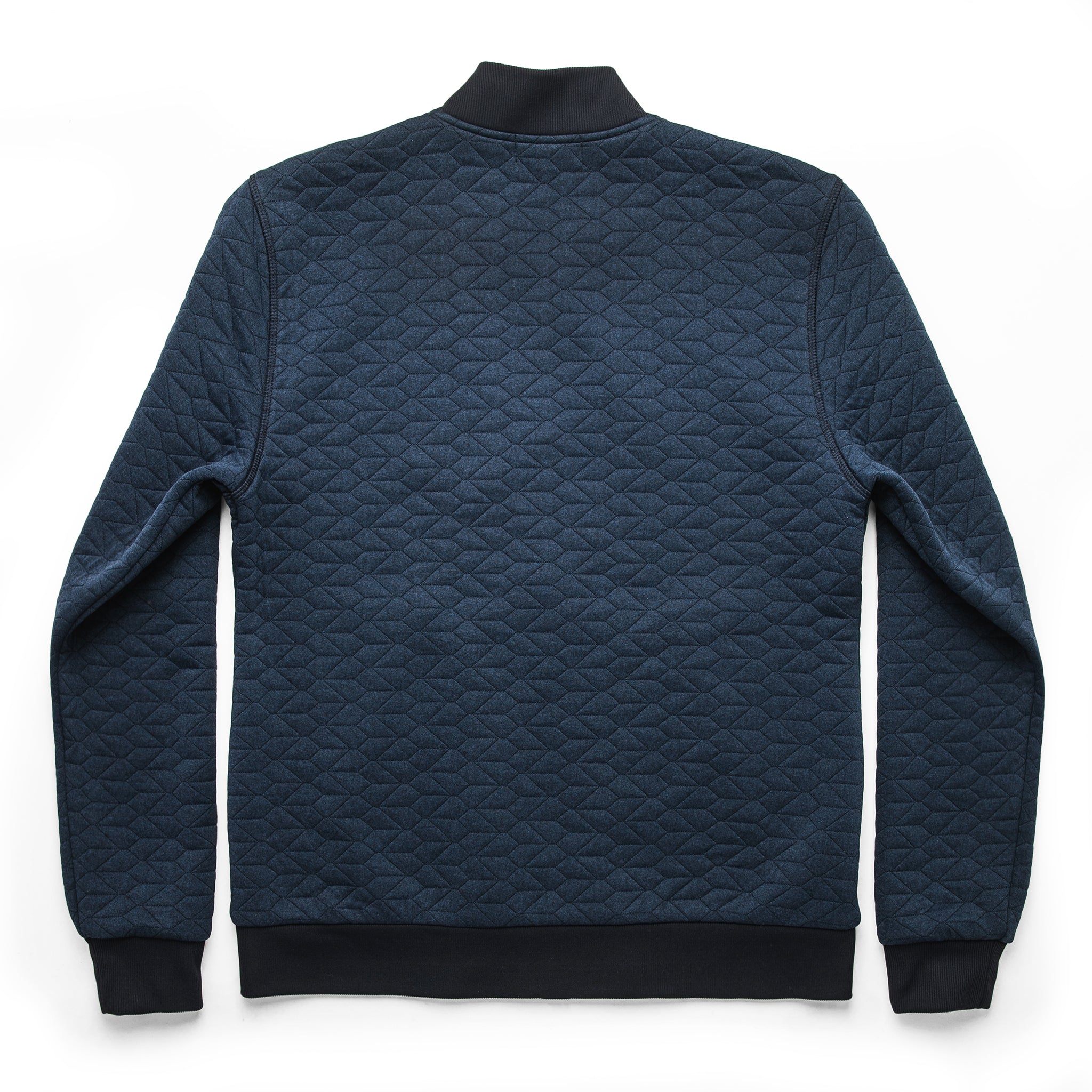The Inverness Bomber in Navy Knit Quilt: Alternate Image 9, Outerwear by Taylor Stitch