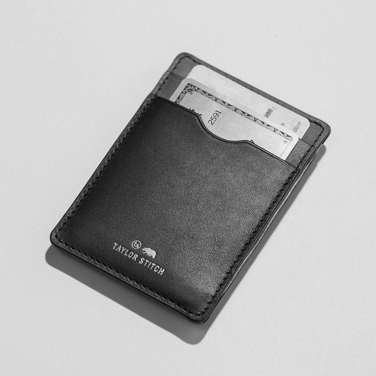 The Minimalist Wallet - Men's Slim Card Cases | Taylor Stitch