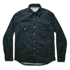 The Chore Jacket in Navy Dry Wax Canvas - featured image