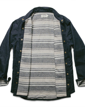 The Chore Jacket in Navy Dry Wax Canvas: Alternate Image 8, Outerwear by Taylor Stitch