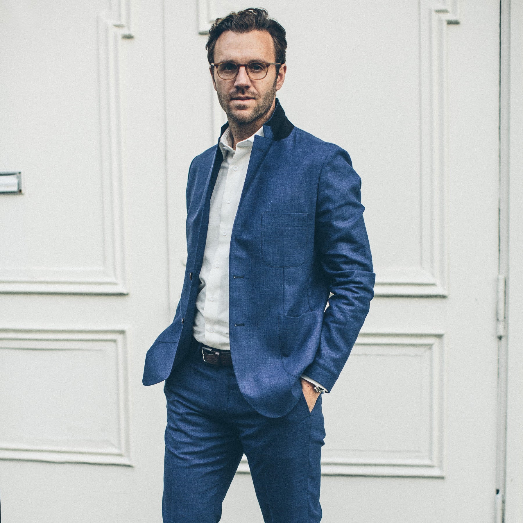 The Telegraph Jacket in Cobalt: Alternate Image 1, Outerwear by Taylor Stitch