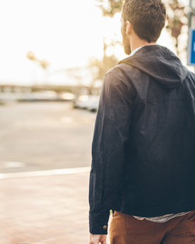 The Beach Jacket in Navy: Alternate Image 4, Outerwear by Taylor Stitch
