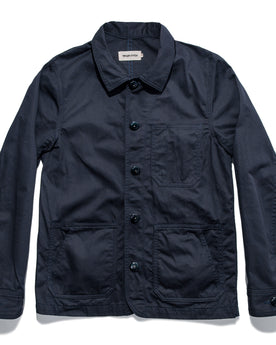 flatlay of The Ojai Jacket in Indigo, Outerwear by Taylor Stitch