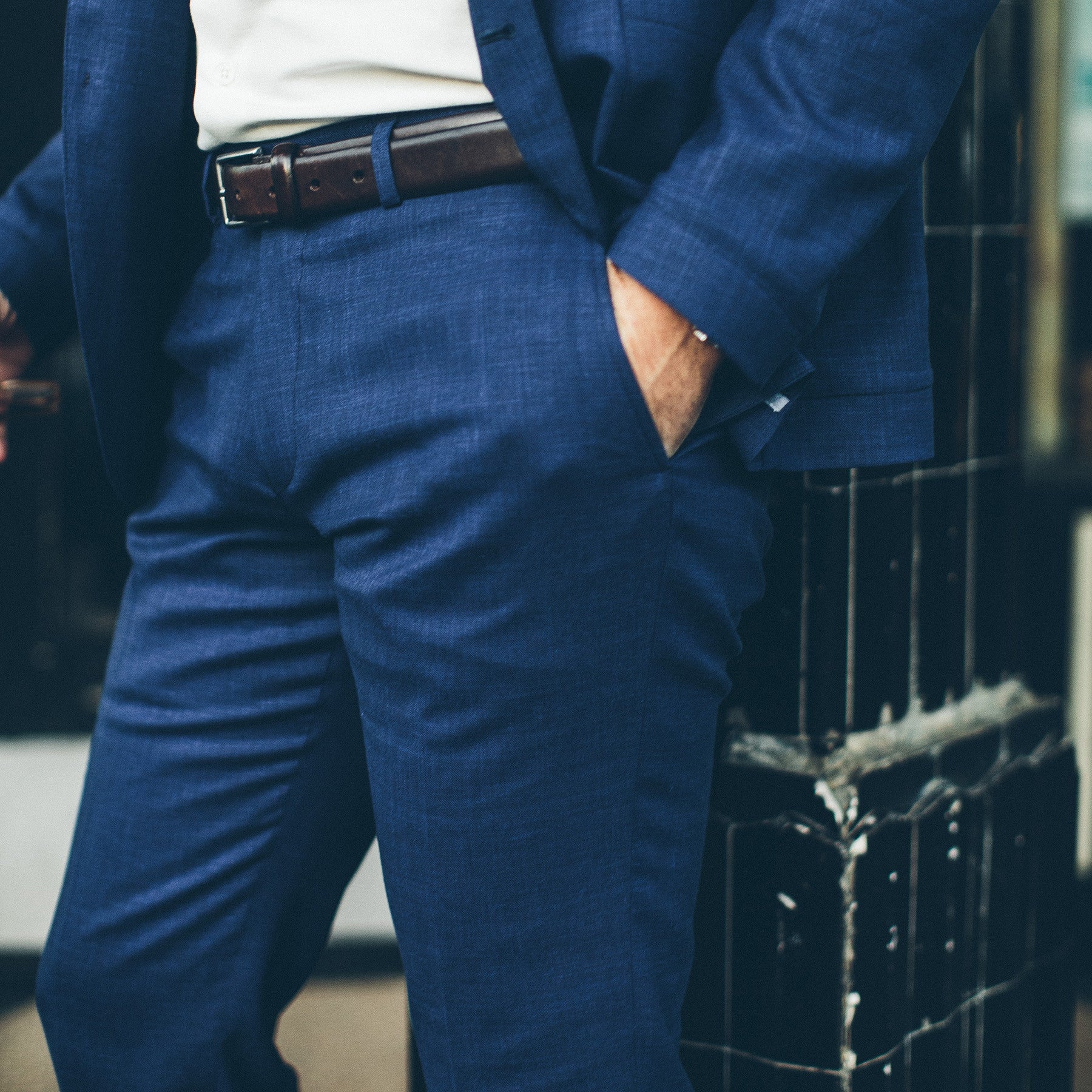 The Telegraph Trouser in Cobalt: Alternate Image 2, Pants by Taylor Stitch
