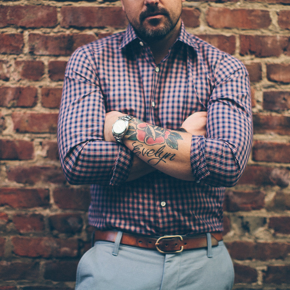 The Hyde in Navy Plaid: Alternate Image 4, Wovens by Taylor Stitch