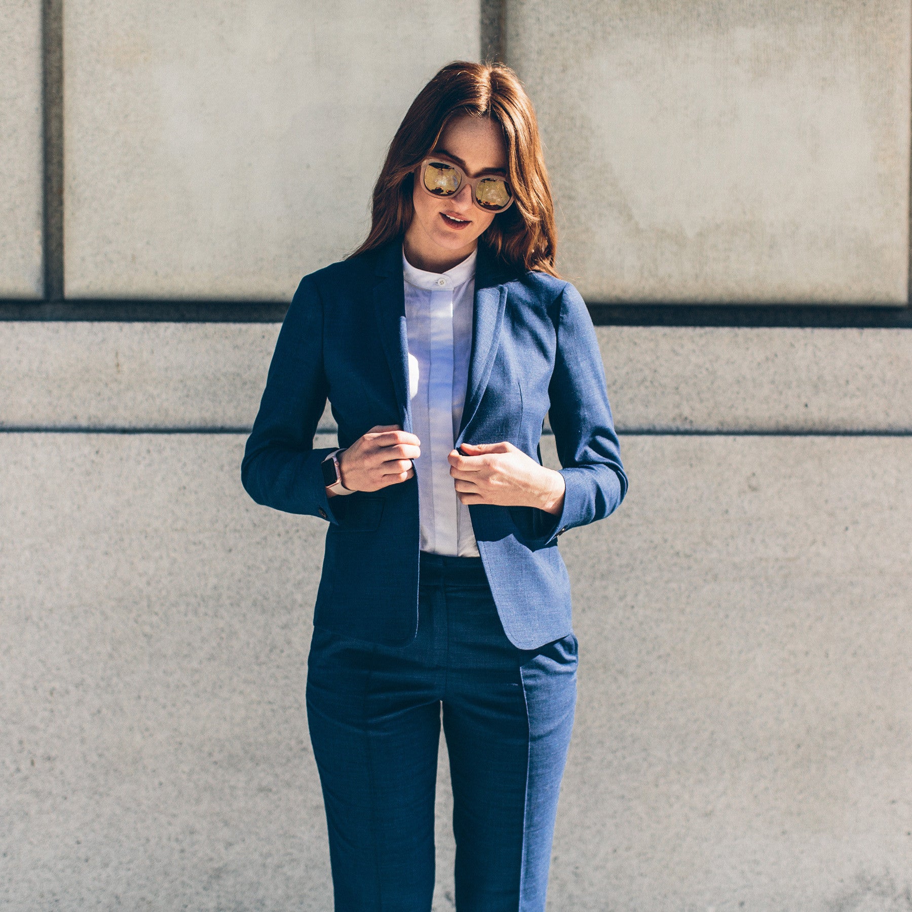 The Telegraph Blazer in Cobalt: Alternate Image 1, Outerwear by Taylor Stitch
