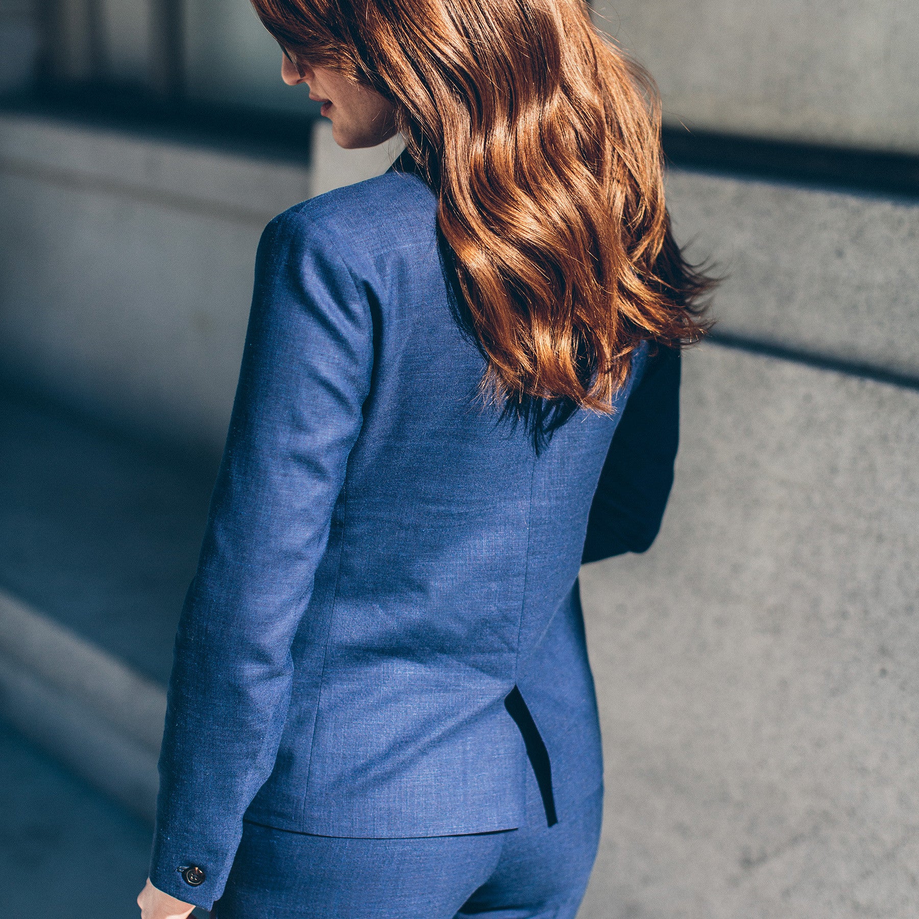 The Telegraph Blazer in Cobalt: Alternate Image 3, Outerwear by Taylor Stitch
