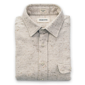The Sun Down Shirt in Speckled Oatmeal: Featured Image