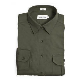 Olive Twill Highlands Shirt: Featured Image