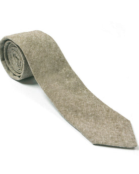 Olive Linen Chambray Tie: Featured Image, Accessories by Taylor Stitch