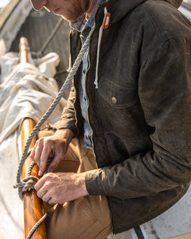 The Winslow Parka in Olive: Alternate Image 4, Outerwear by Taylor Stitch