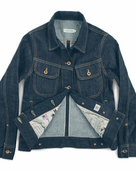 The Pacific Jacket in Cone Mills Stretch Selvage: Alternate Image 6, Outerwear by Taylor Stitch