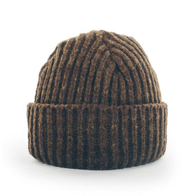 The Merino Wool Beanie in Pinecone - featured image